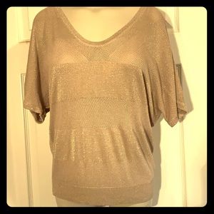 💥LIKE NEW💥. The Limited Gold Shimmery Sweater